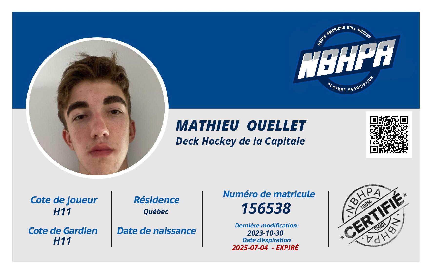 Mathieu  Ouellet 