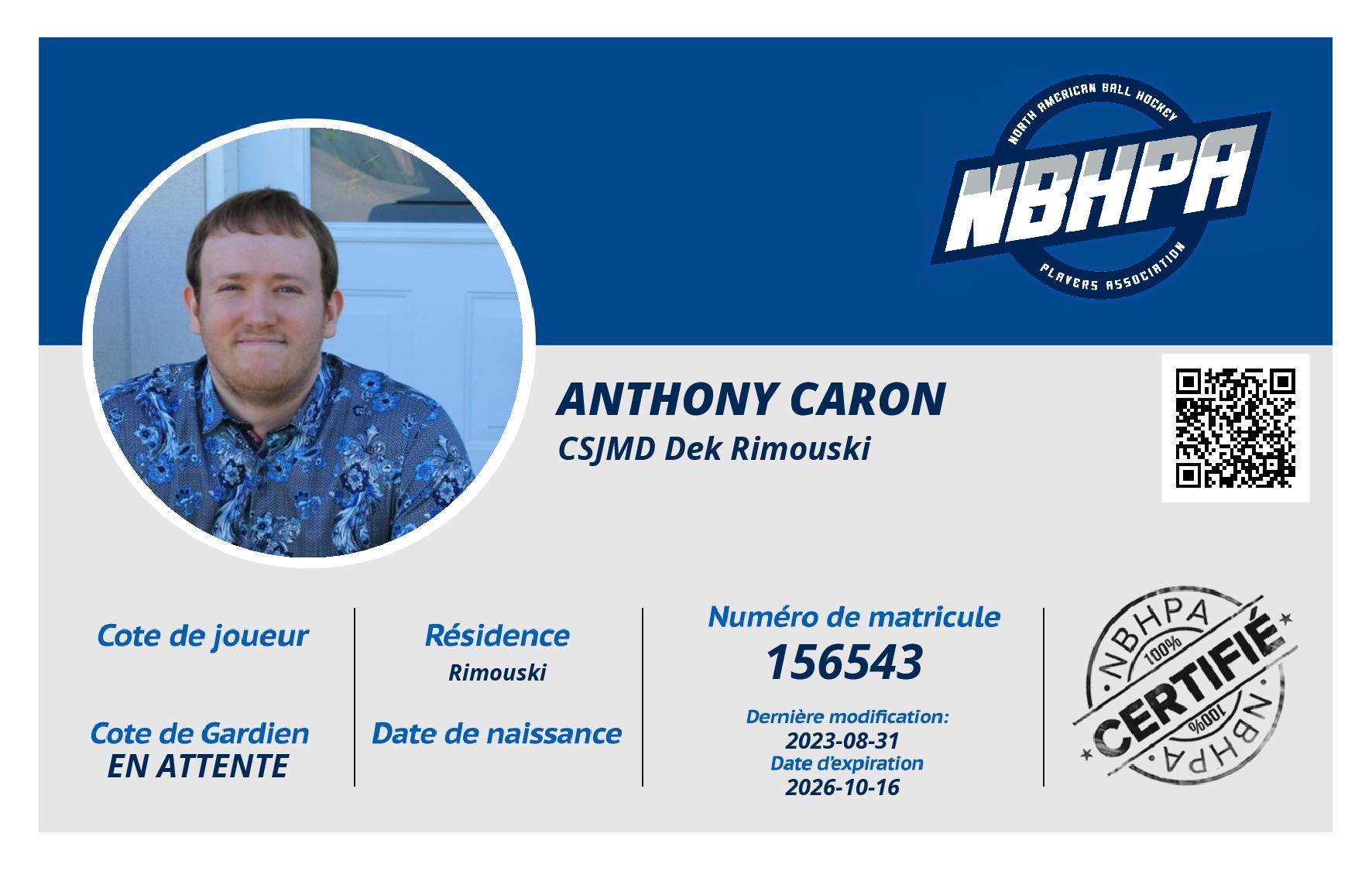 Anthony Caron