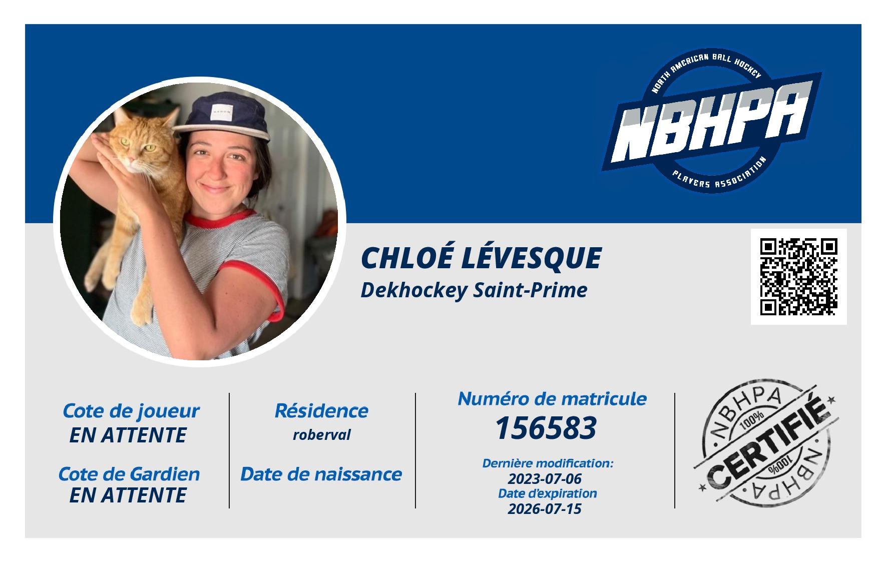 Chloé Lévesque