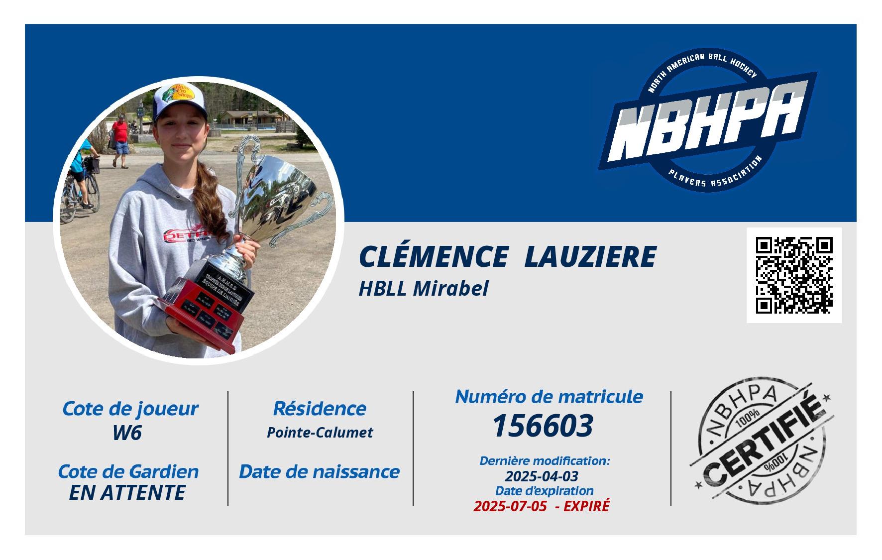 Clémence  Lauziere 