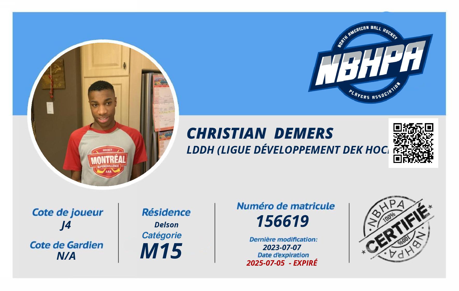 Christian  Demers 