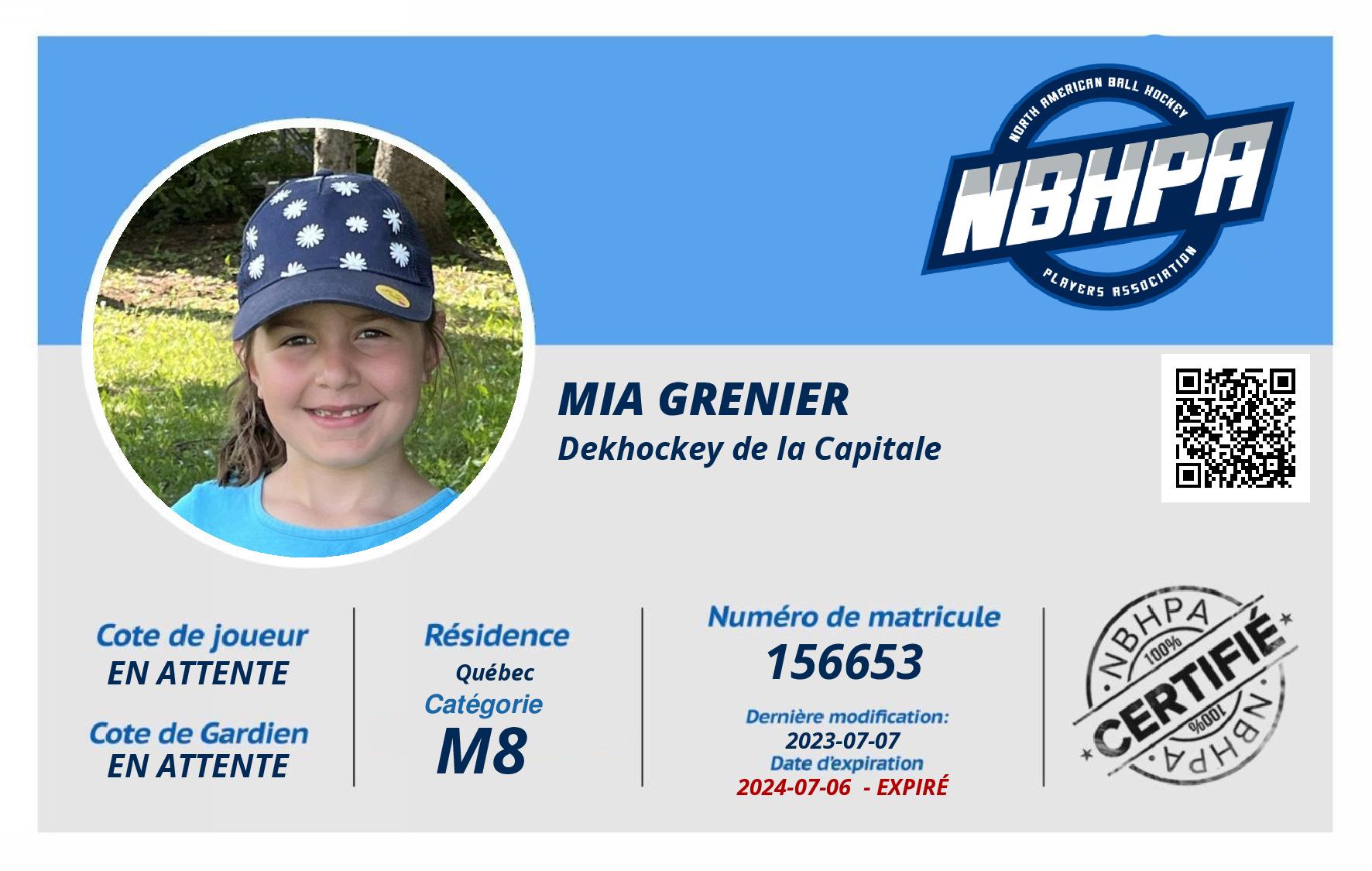 Mia Grenier