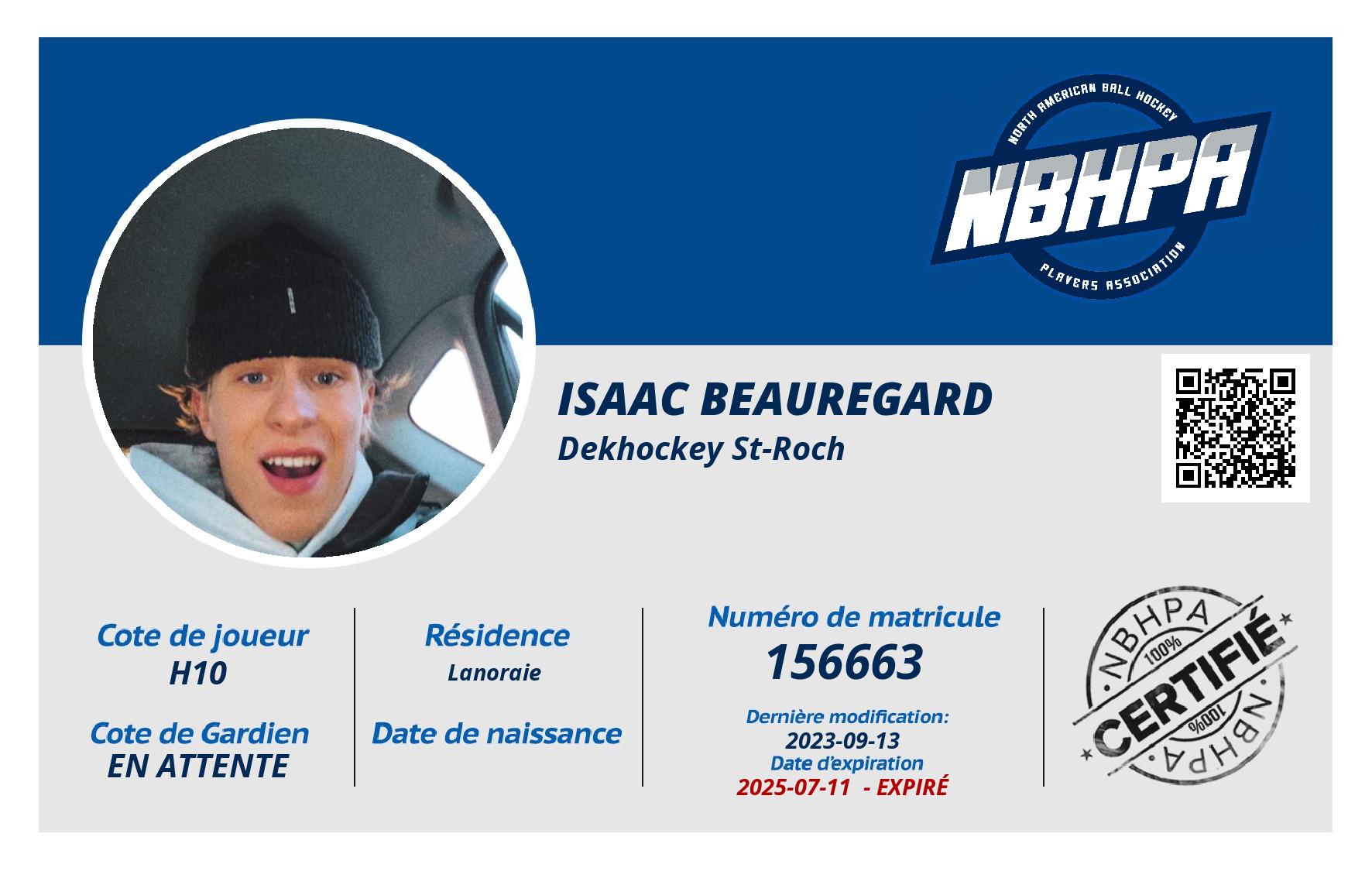 Isaac Beauregard