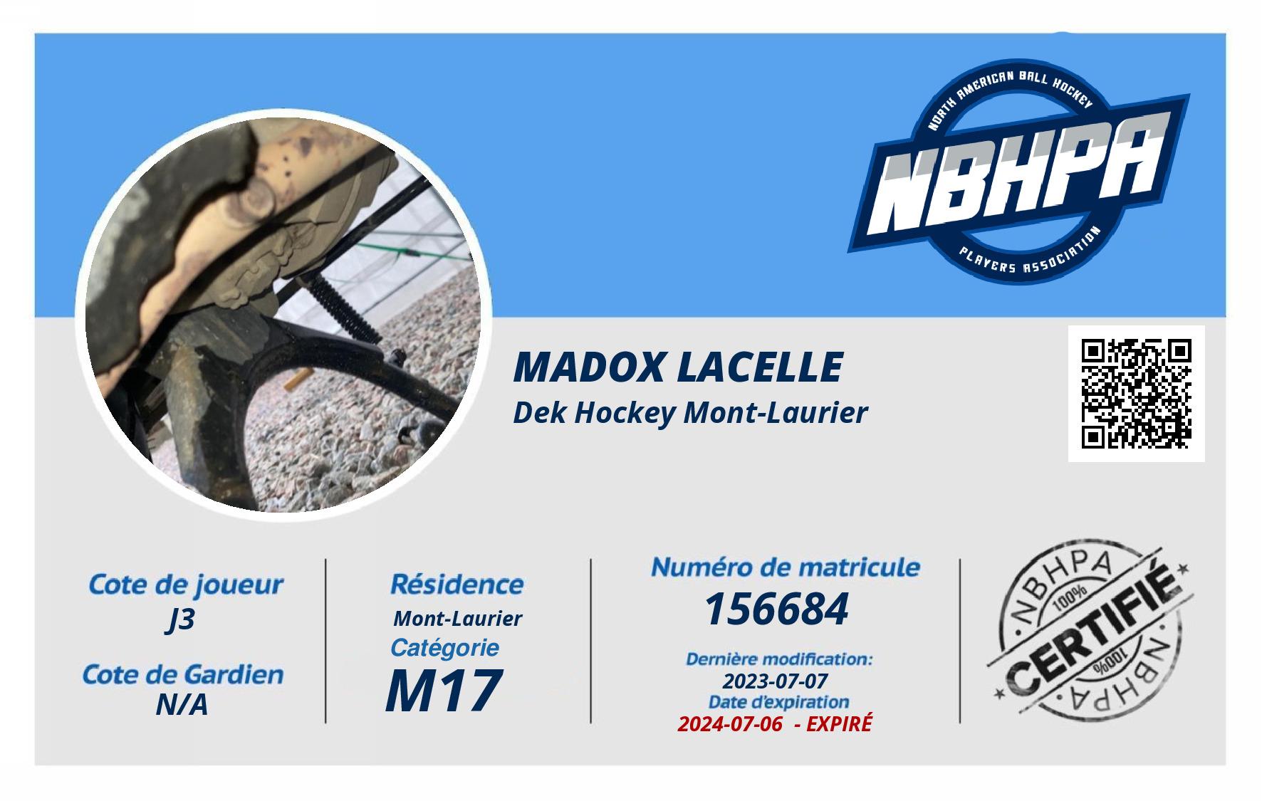 Madox Lacelle