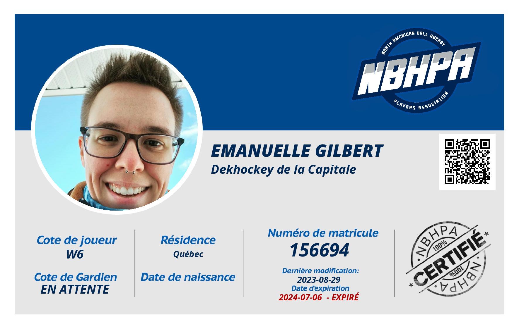 Emanuelle Gilbert