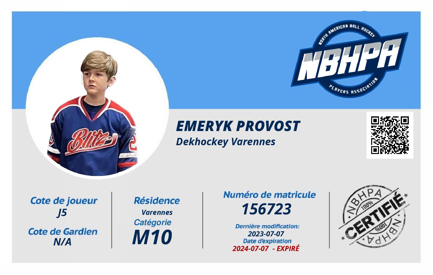 Emeryk Provost