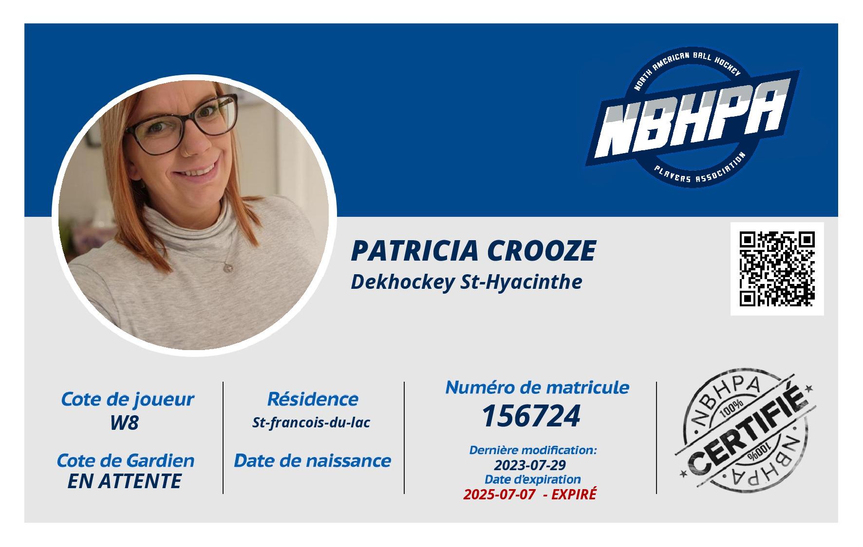 Patricia Crooze