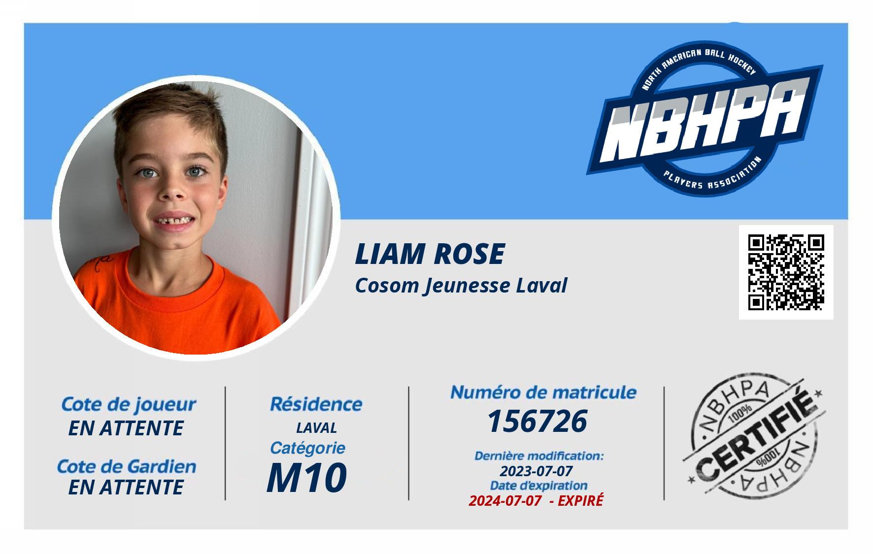 Liam Rose