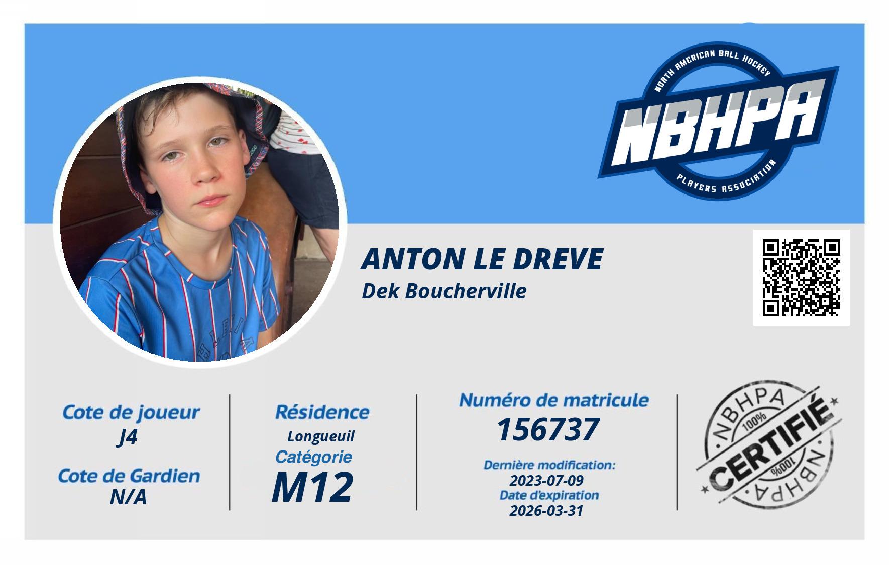 Anton Le Dreve
