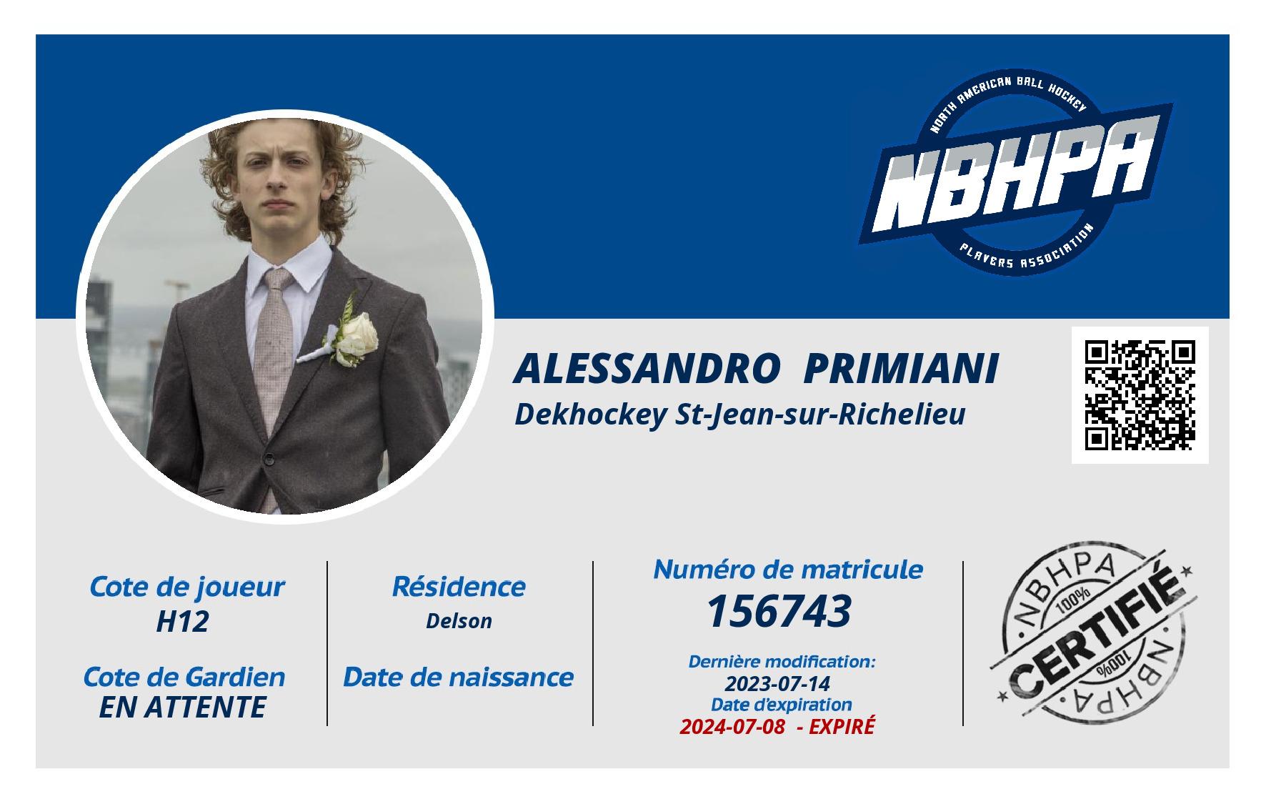 Alessandro  Primiani