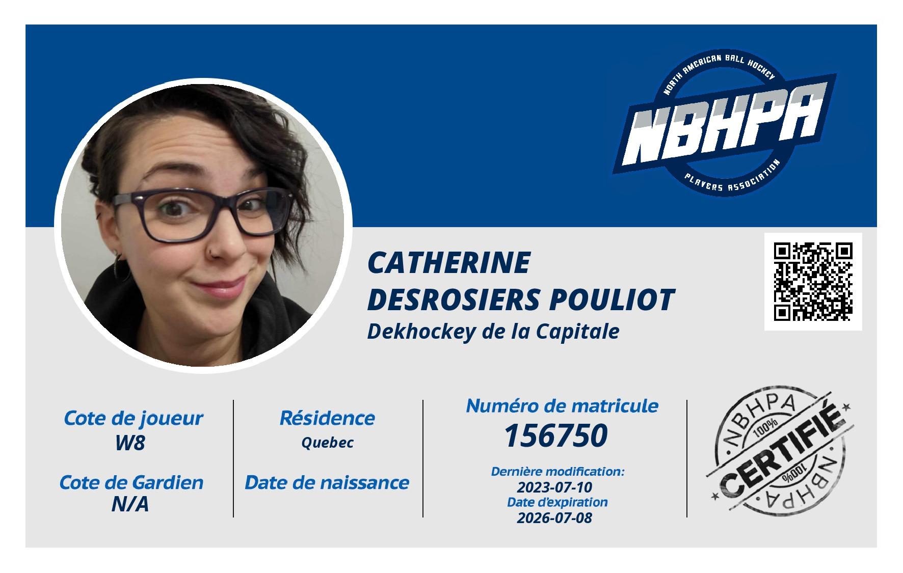 Catherine  Desrosiers Pouliot 