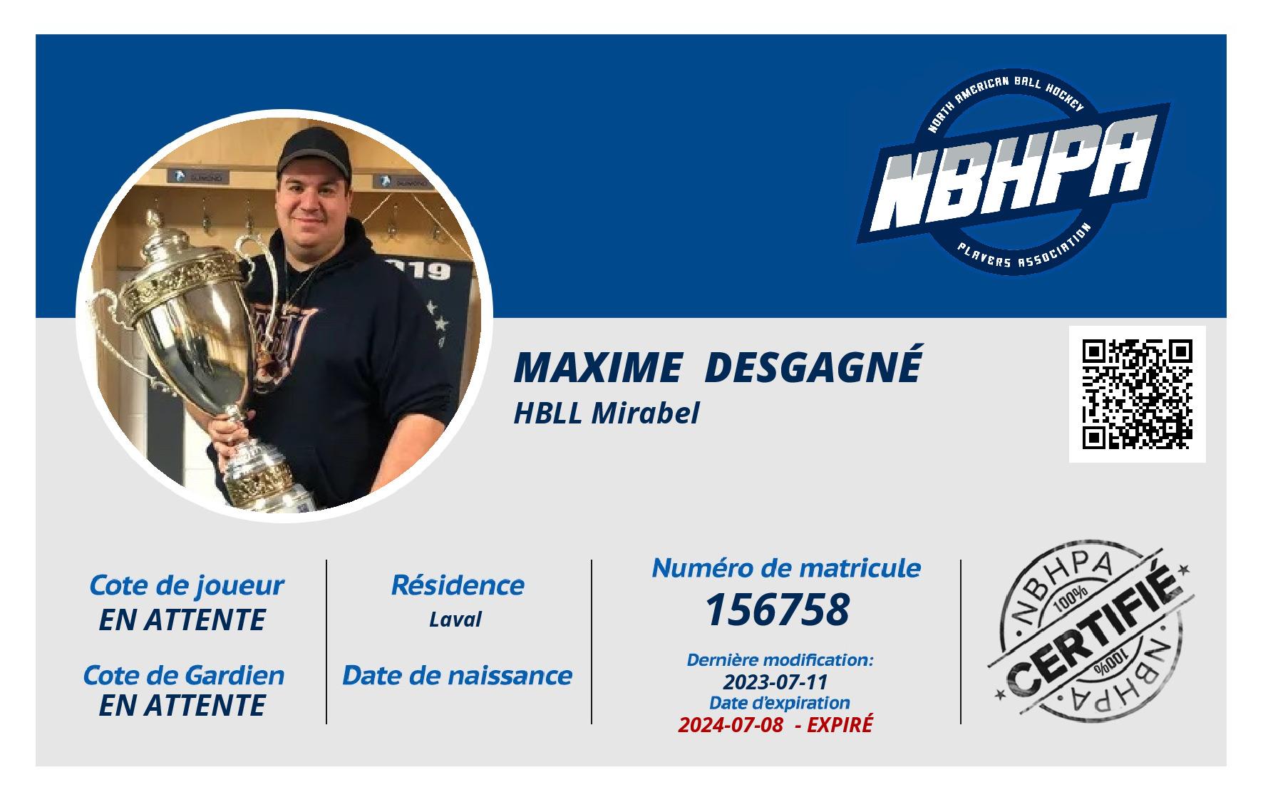 Maxime  Desgagné 