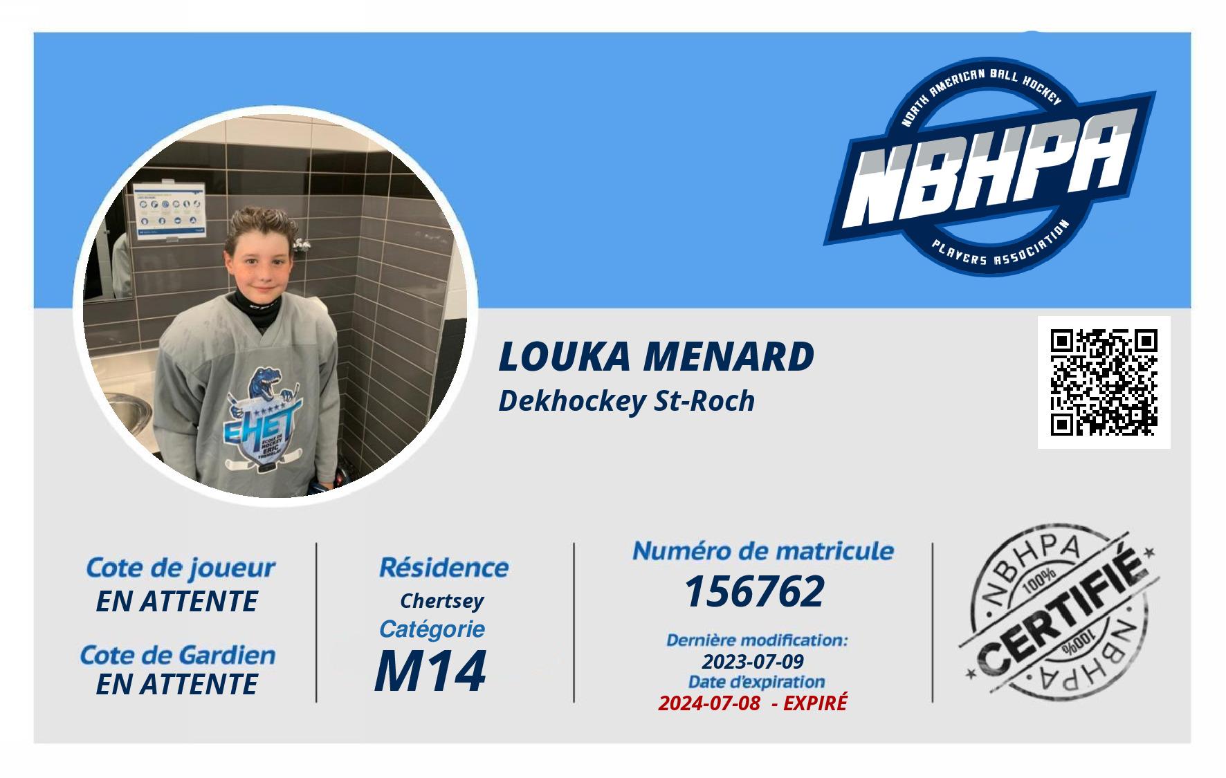Louka Menard 