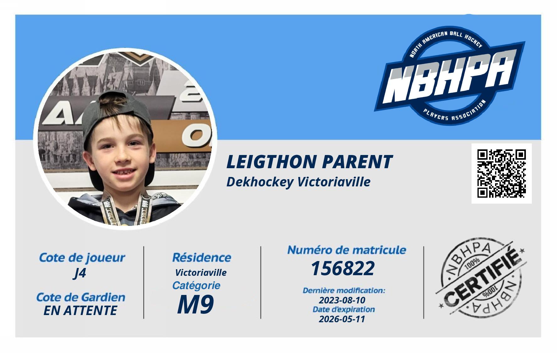Leigthon Parent