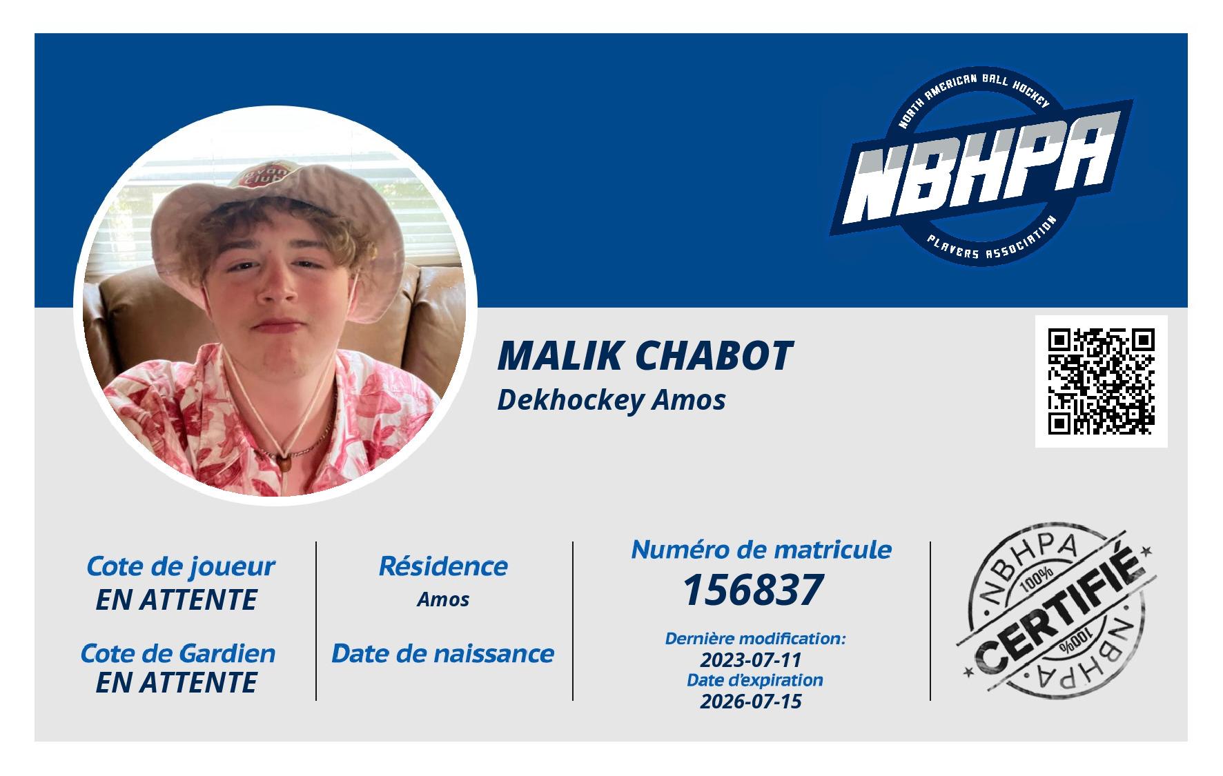 Malik Chabot