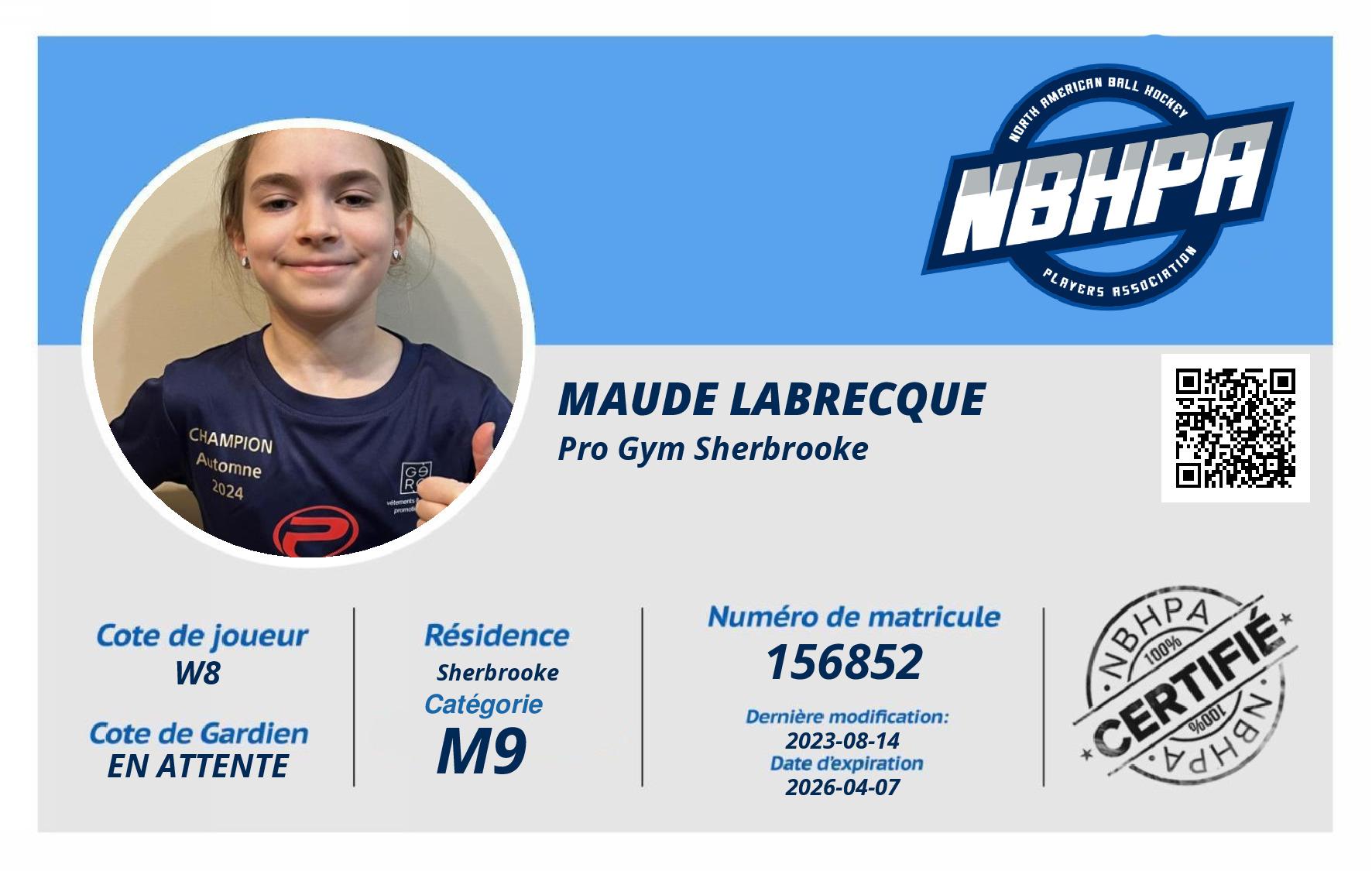 Maude Labrecque