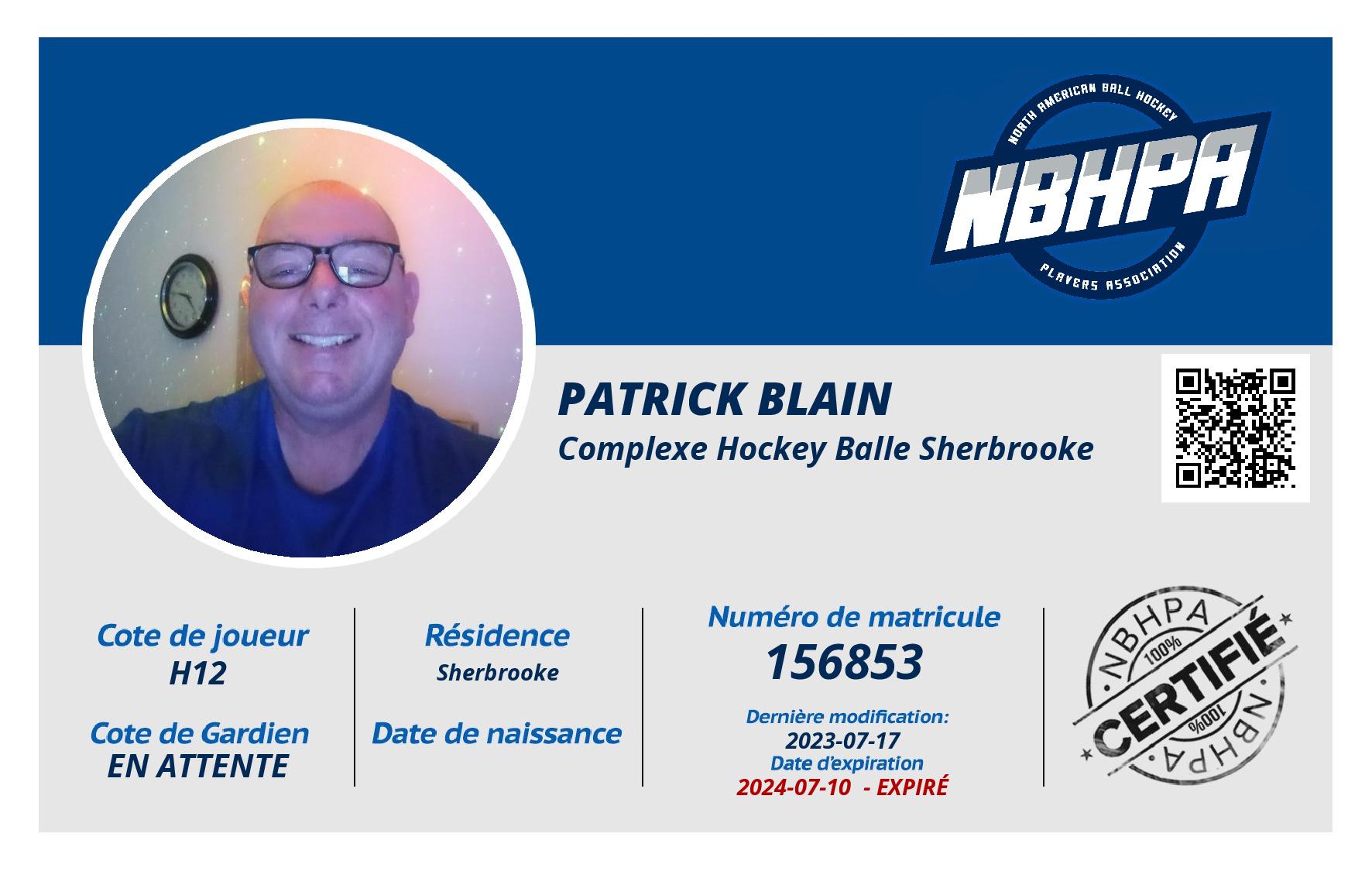Patrick Blain
