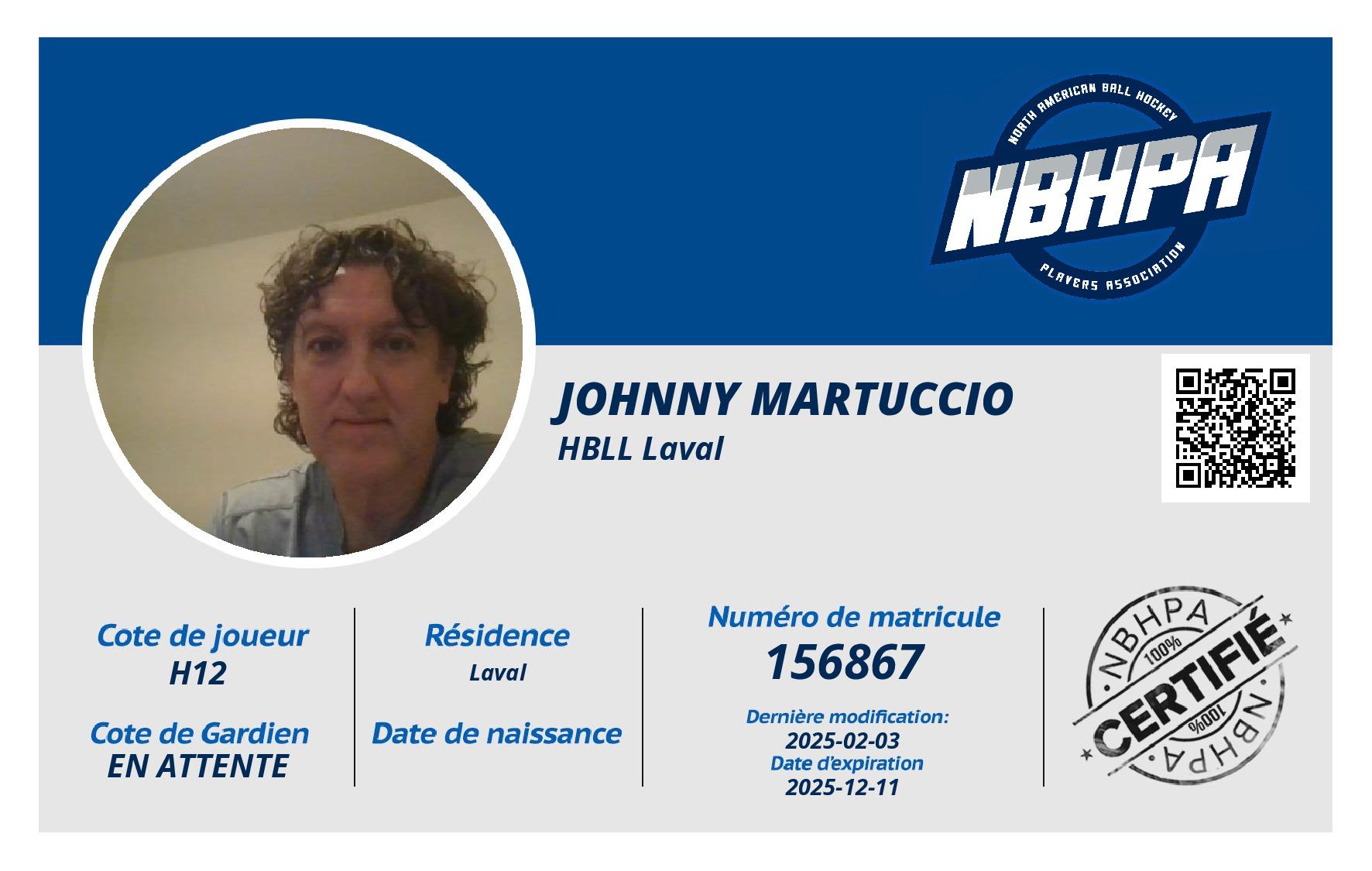 Johnny Martuccio