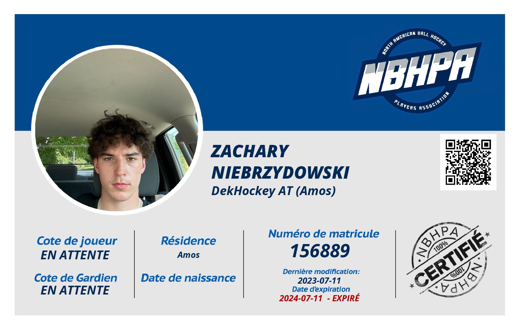 Zachary Niebrzydowski