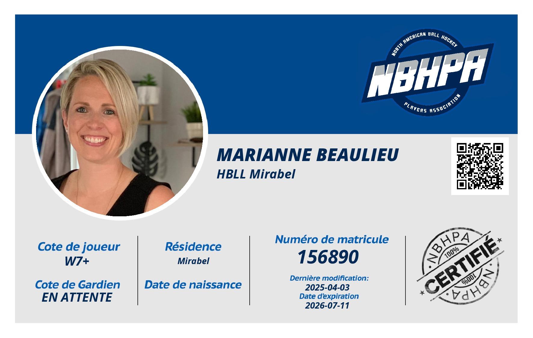 Marianne Beaulieu
