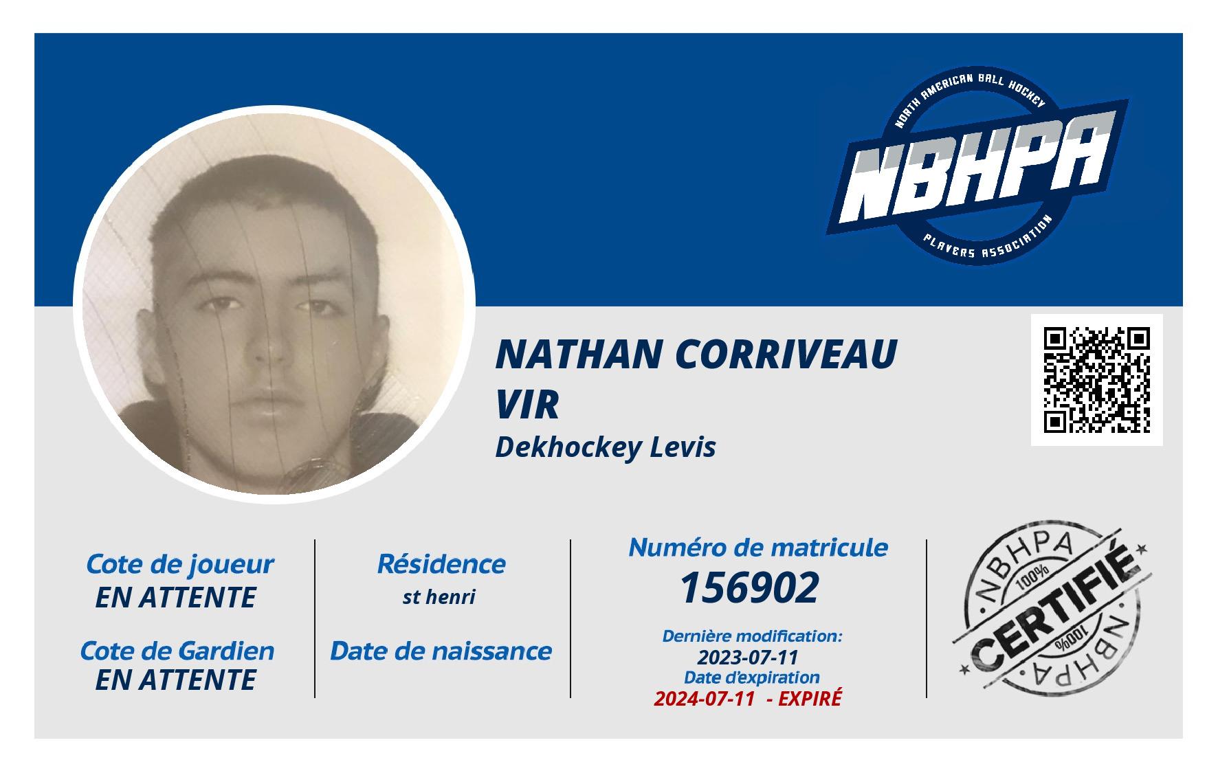 Nathan Corriveau Vir