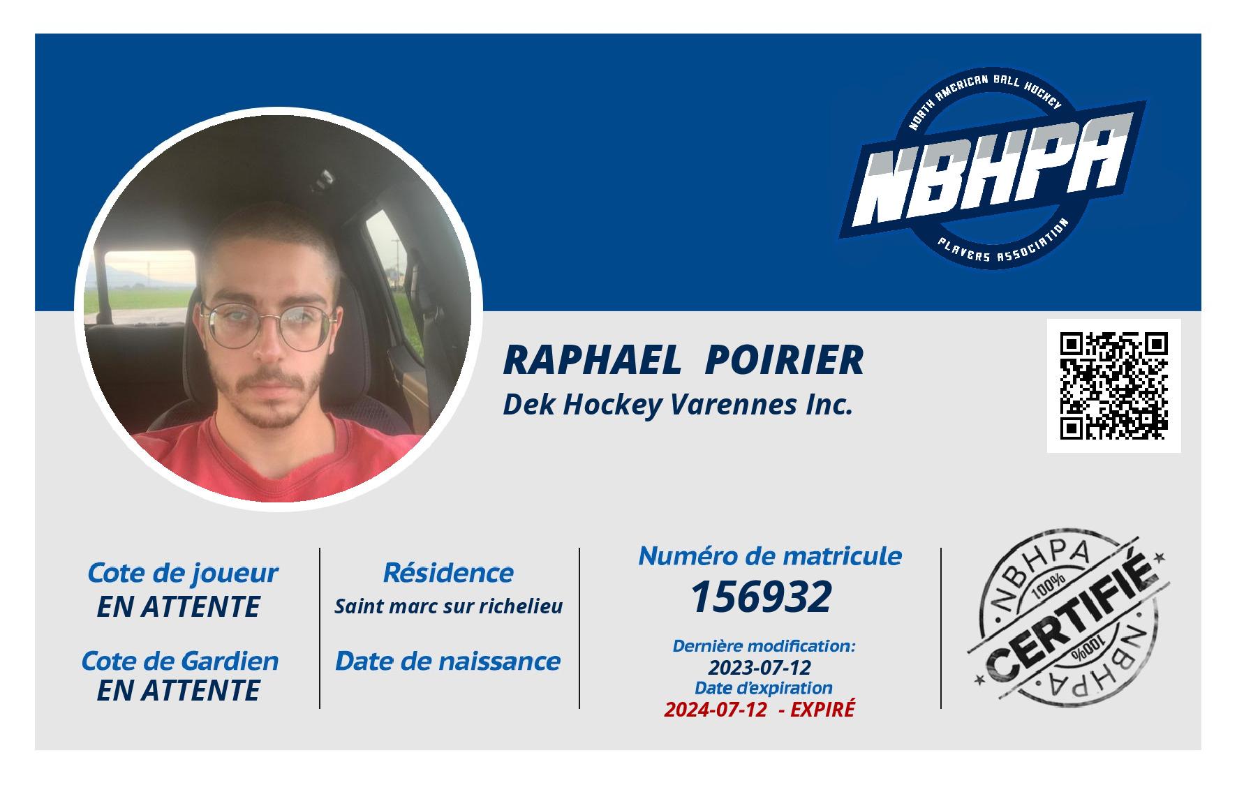 Raphael  poirier
