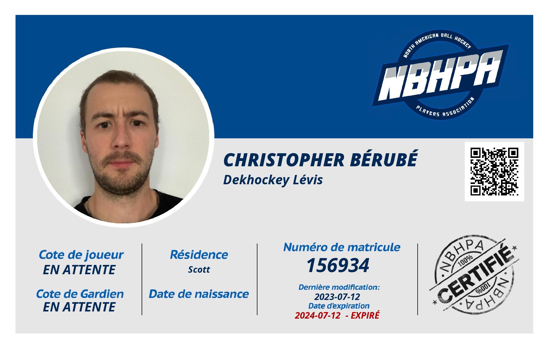 Christopher Bérubé