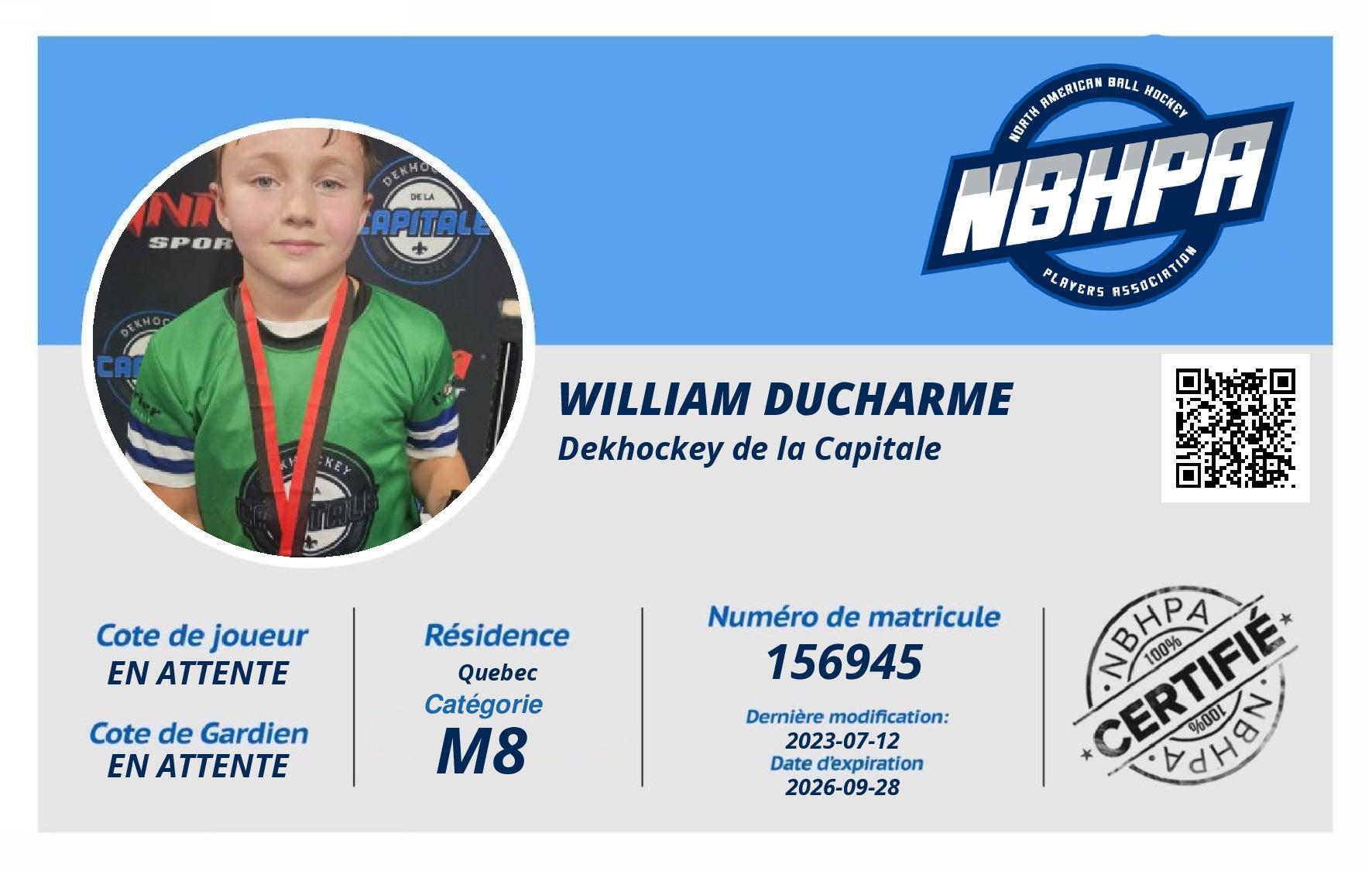 William Ducharme