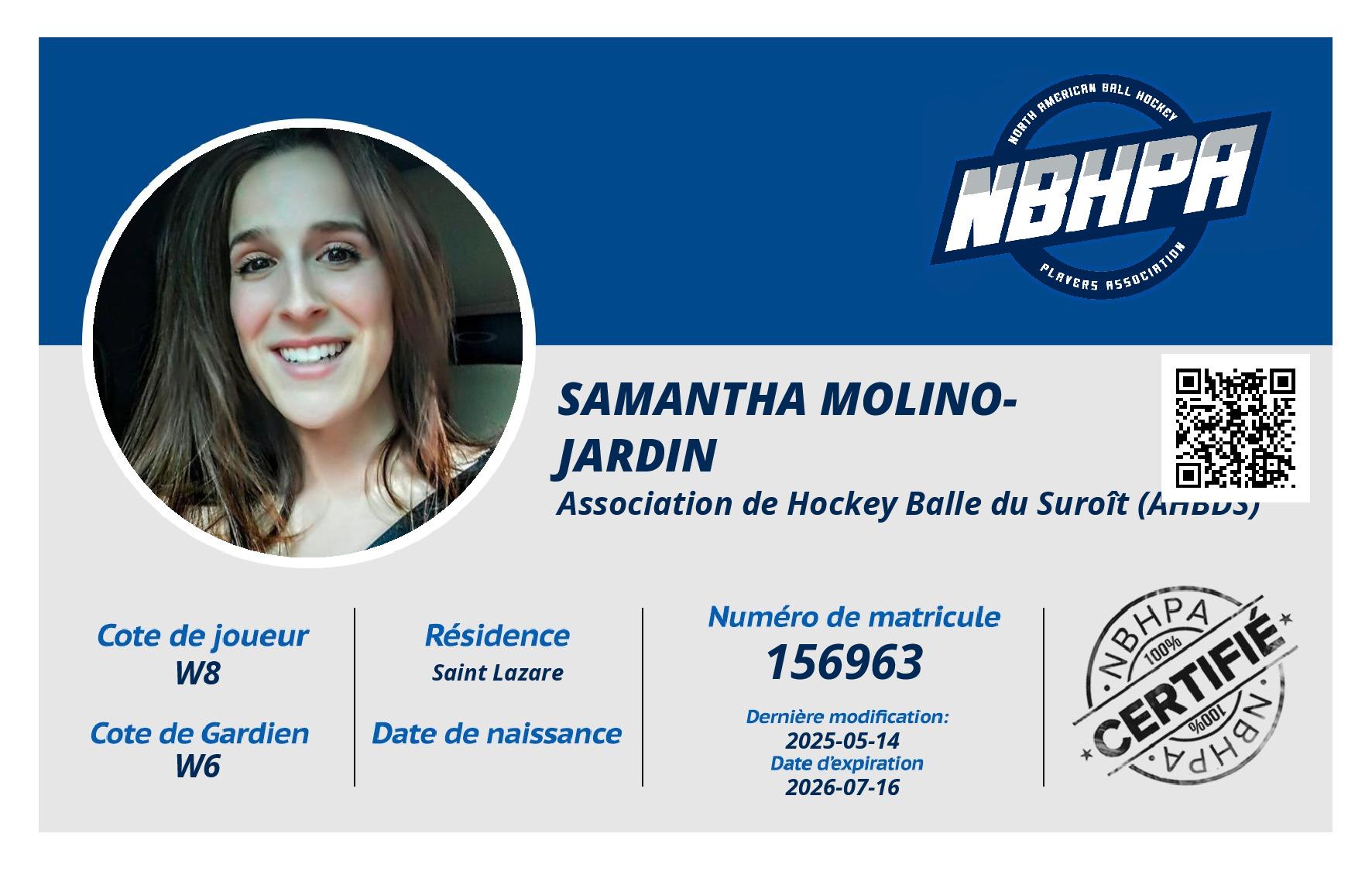 Samantha Molino-Jardin