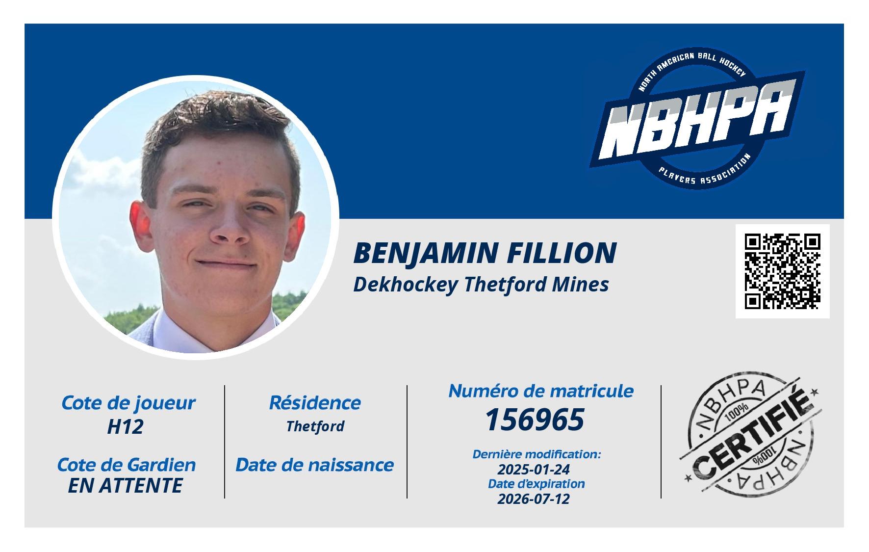 Benjamin Fillion