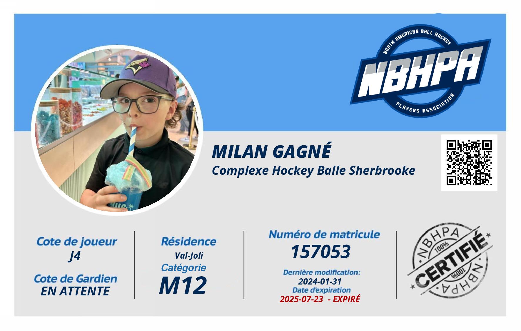 Milan Gagné