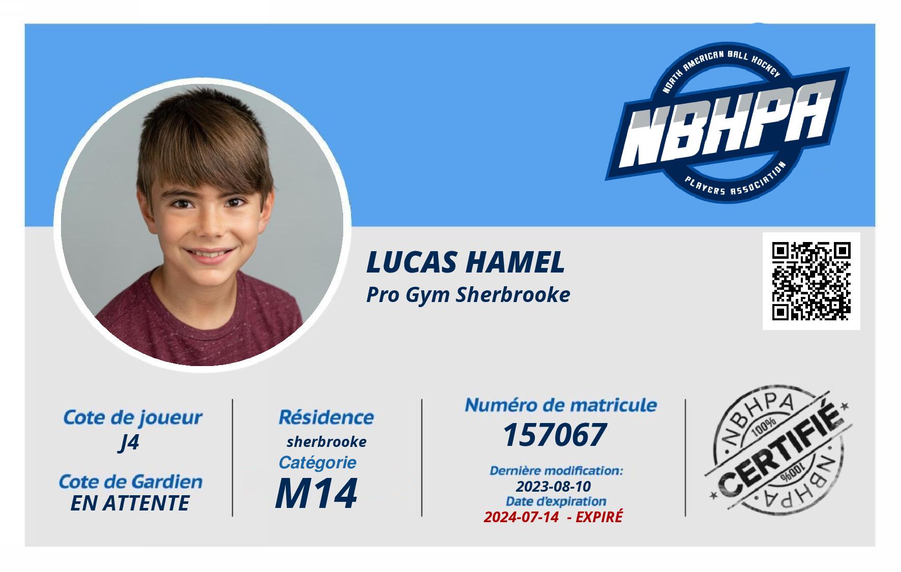 Lucas Hamel