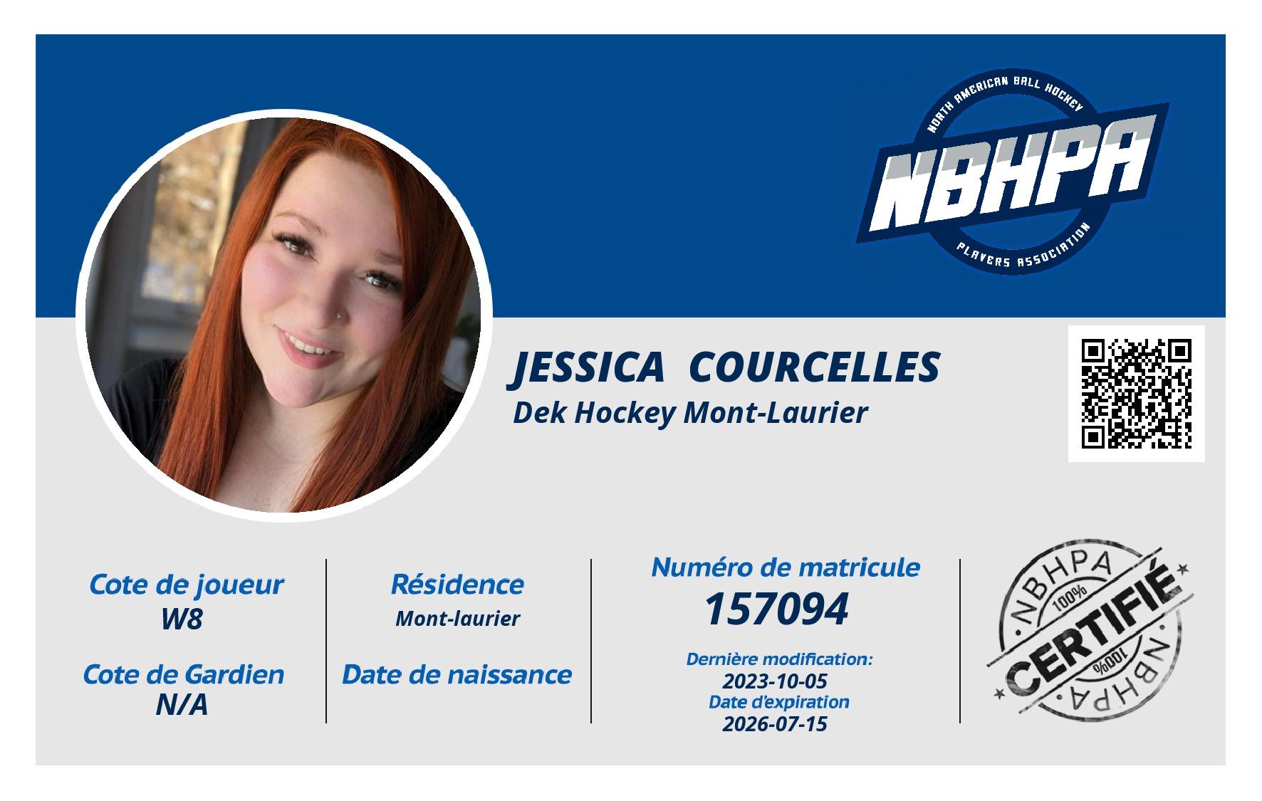 Jessica  Courcelles