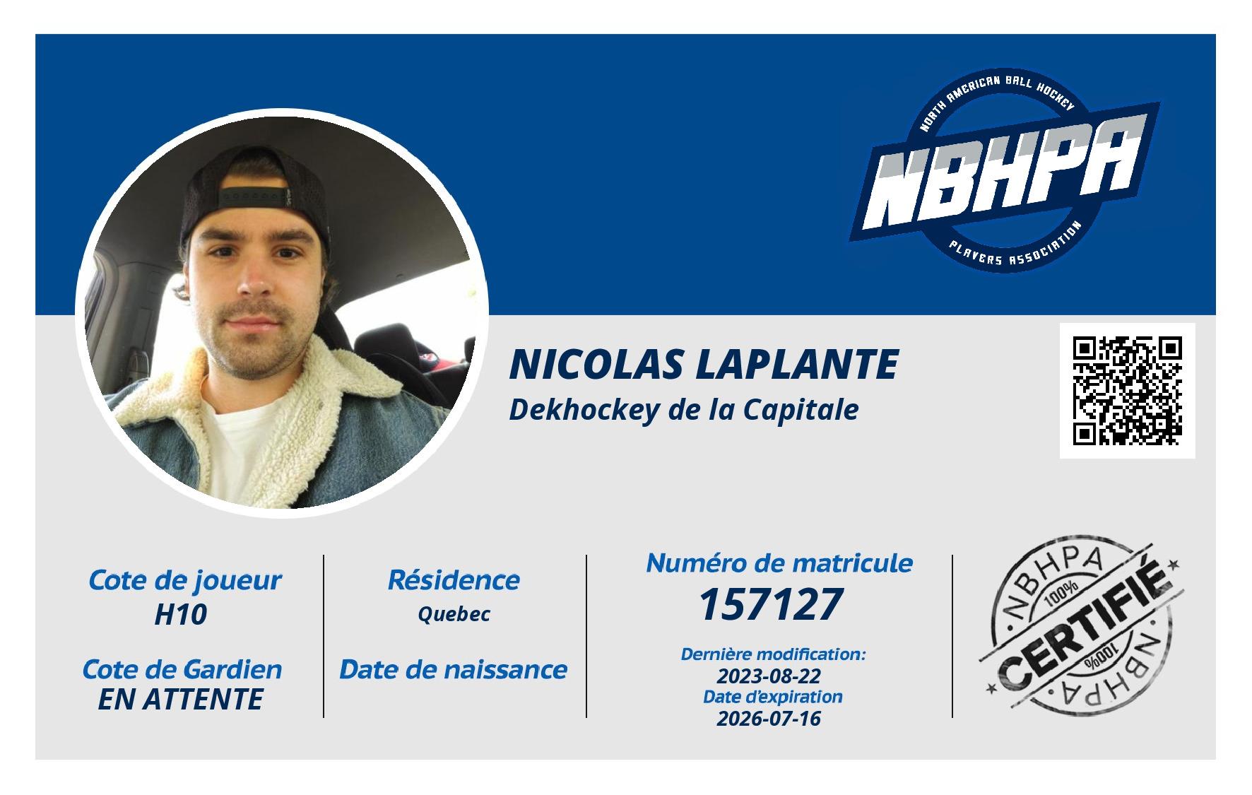 Nicolas Laplante