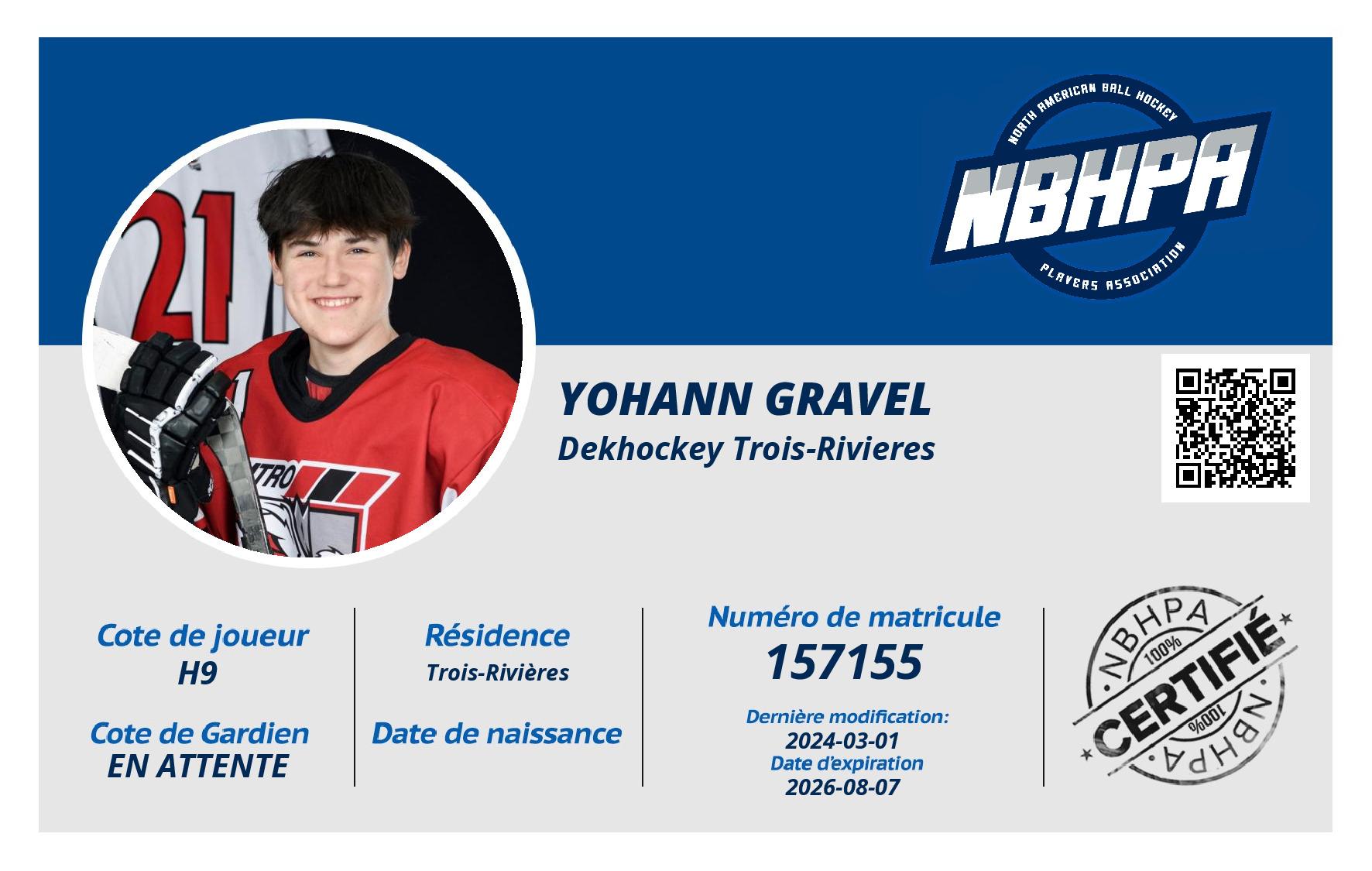 Yohann Gravel