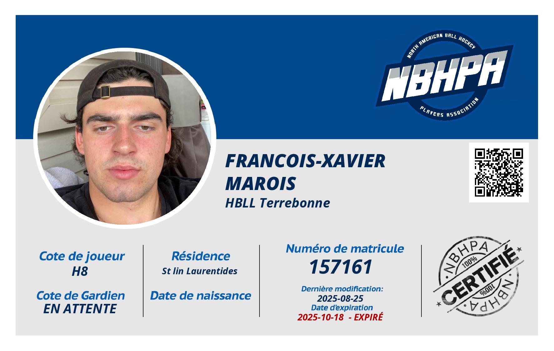 Francois-Xavier Marois