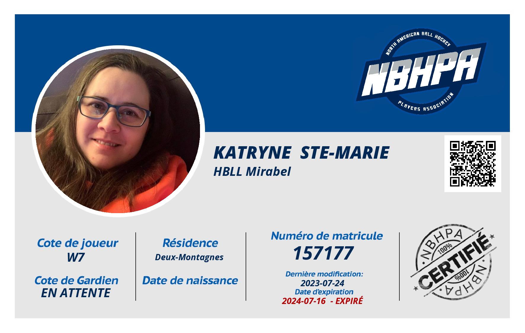 Katryne  Ste-Marie