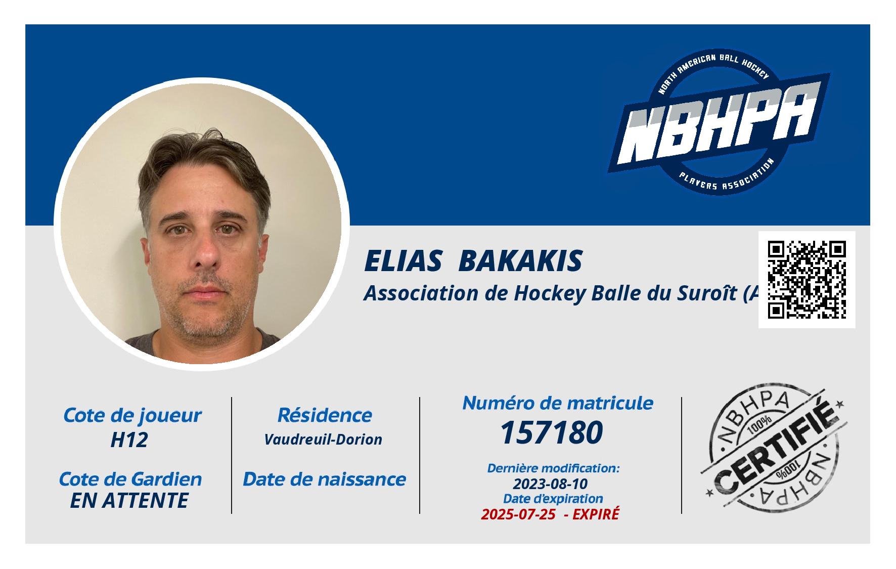 Elias  Bakakis 