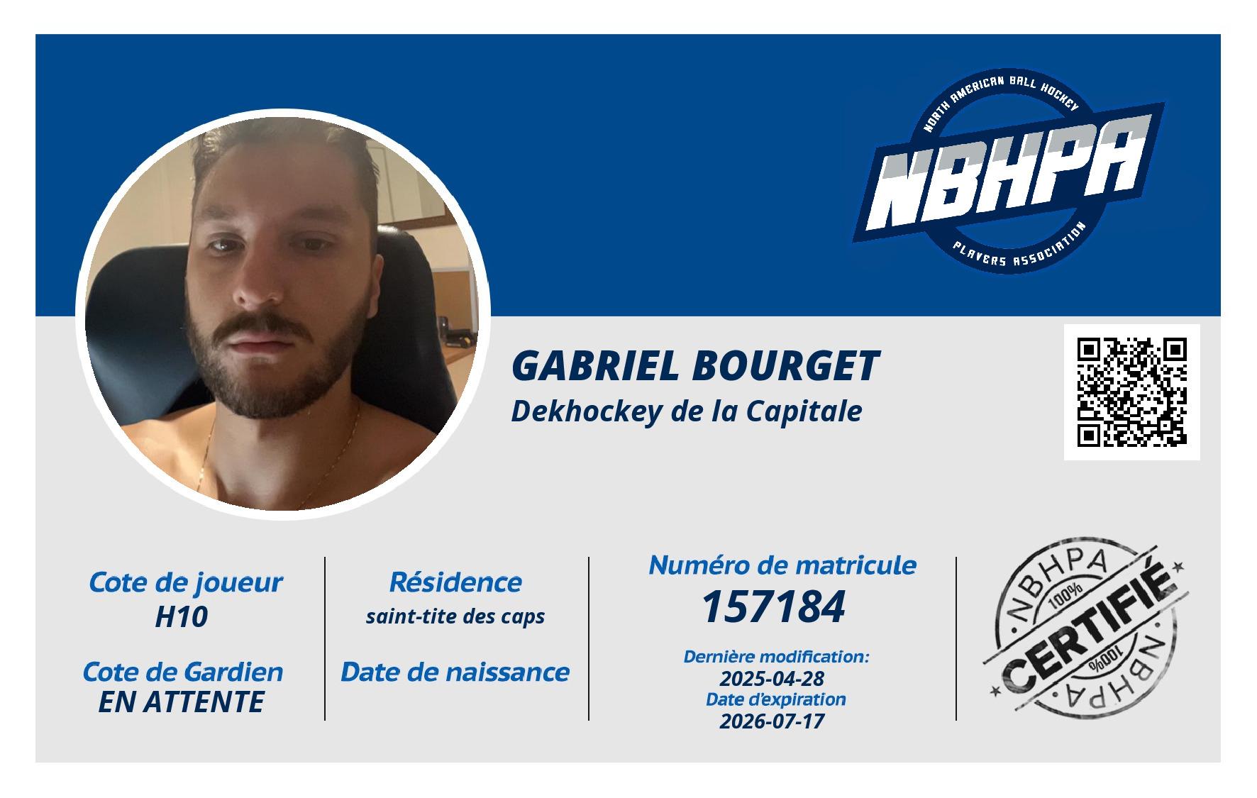 Gabriel Bourget