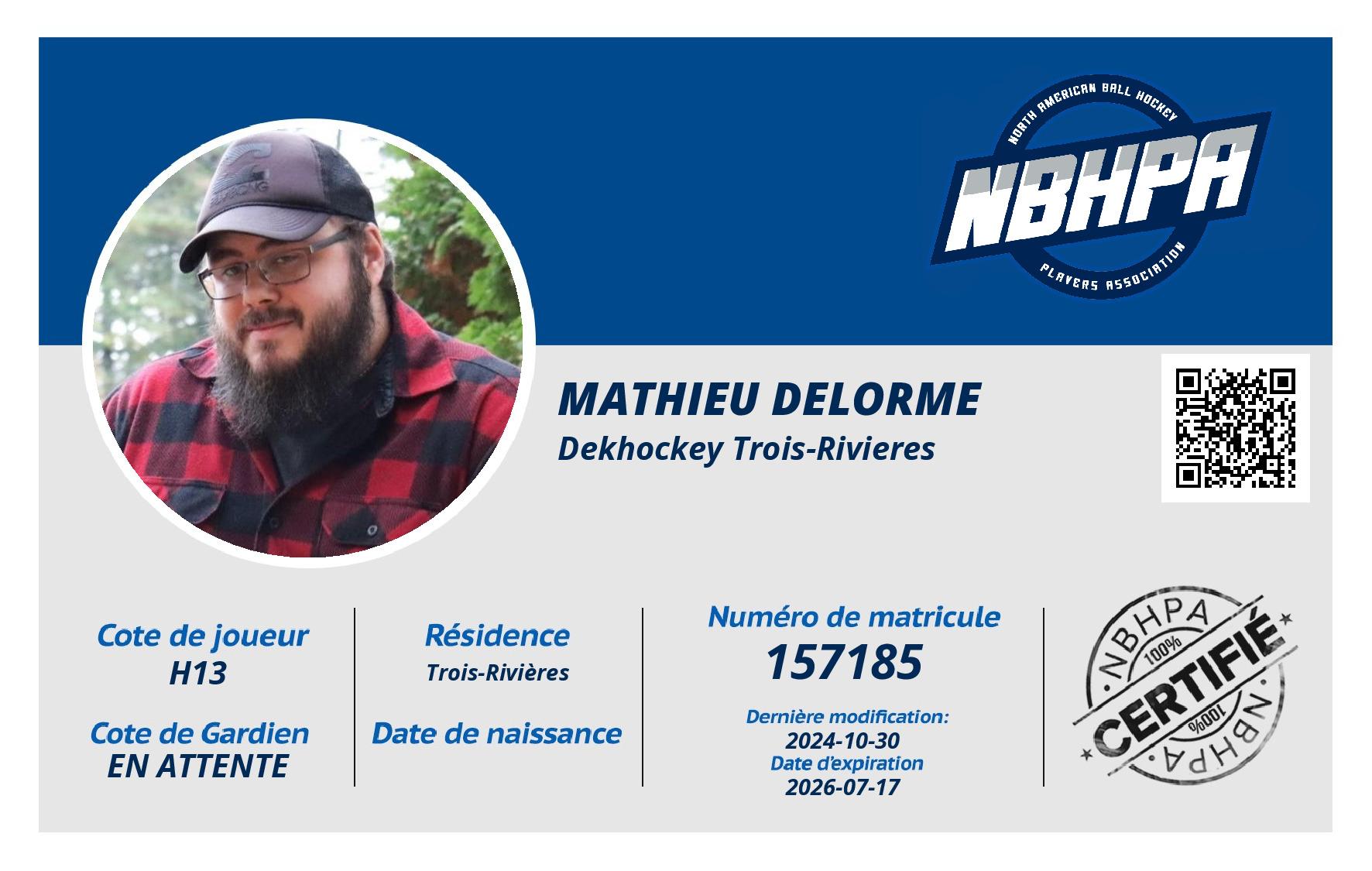 Mathieu Delorme