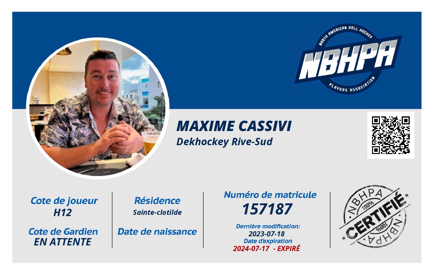 Maxime Cassivi
