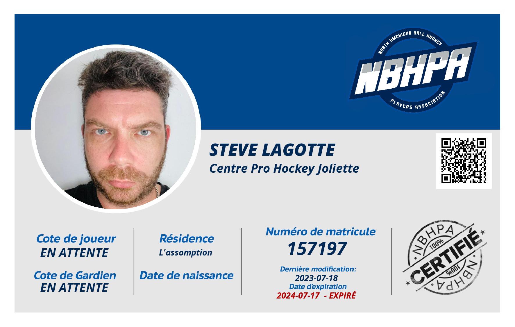 Steve Lagotte