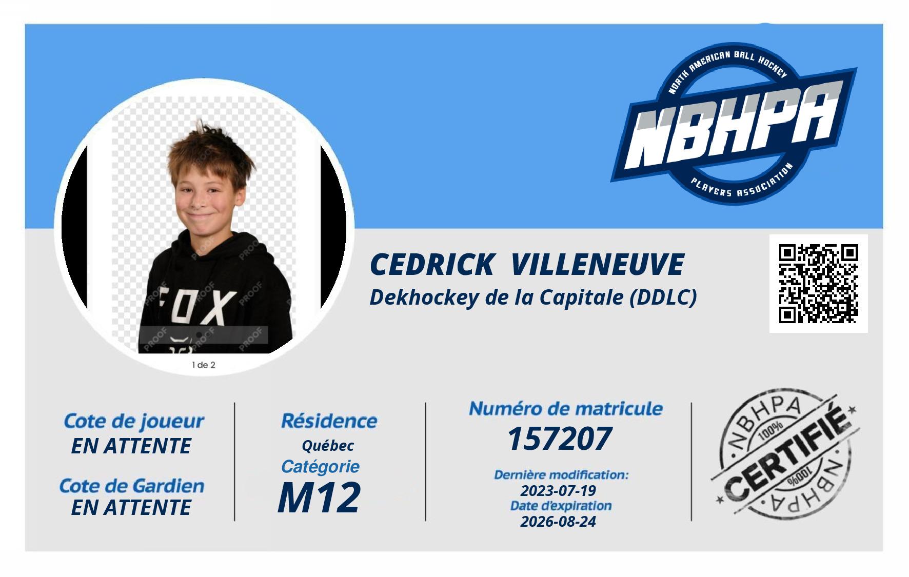 Cedrick  Villeneuve 