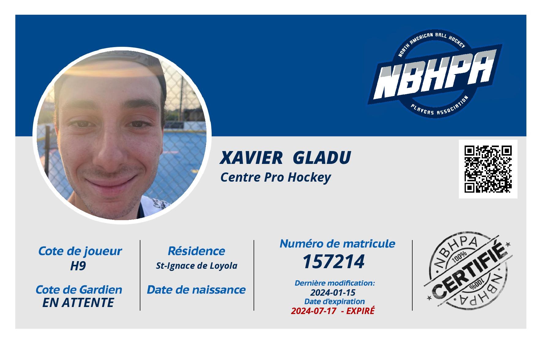 Xavier  Gladu