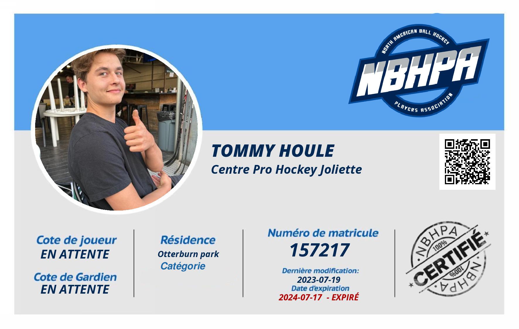 Tommy Houle