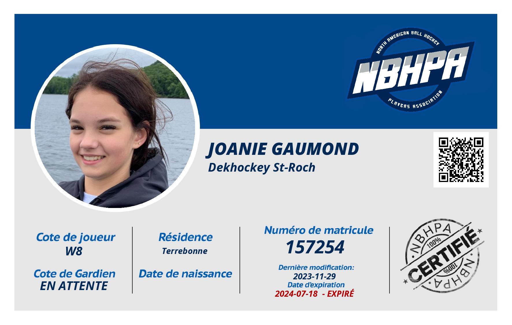 Joanie Gaumond