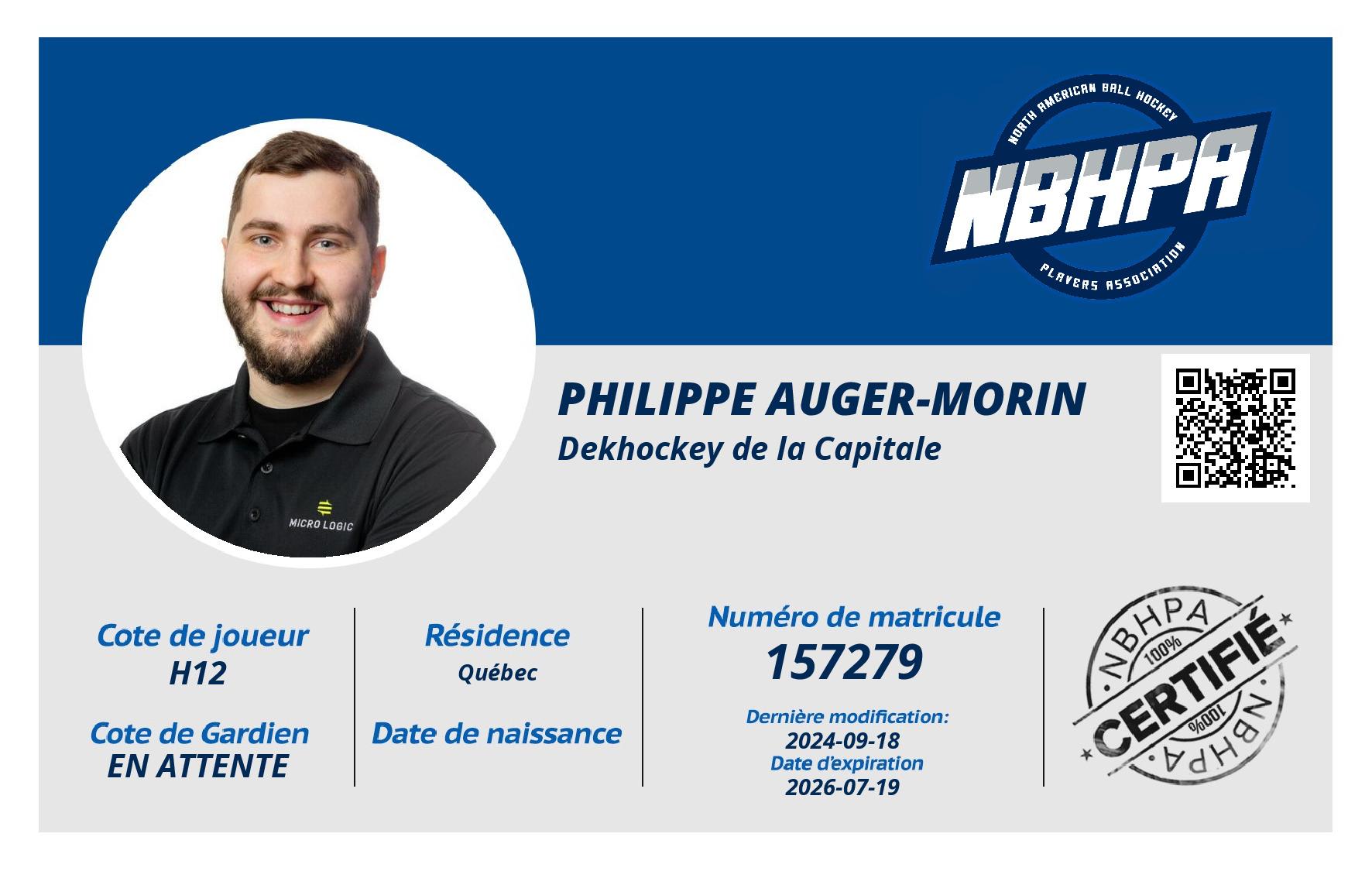 Philippe Auger-Morin