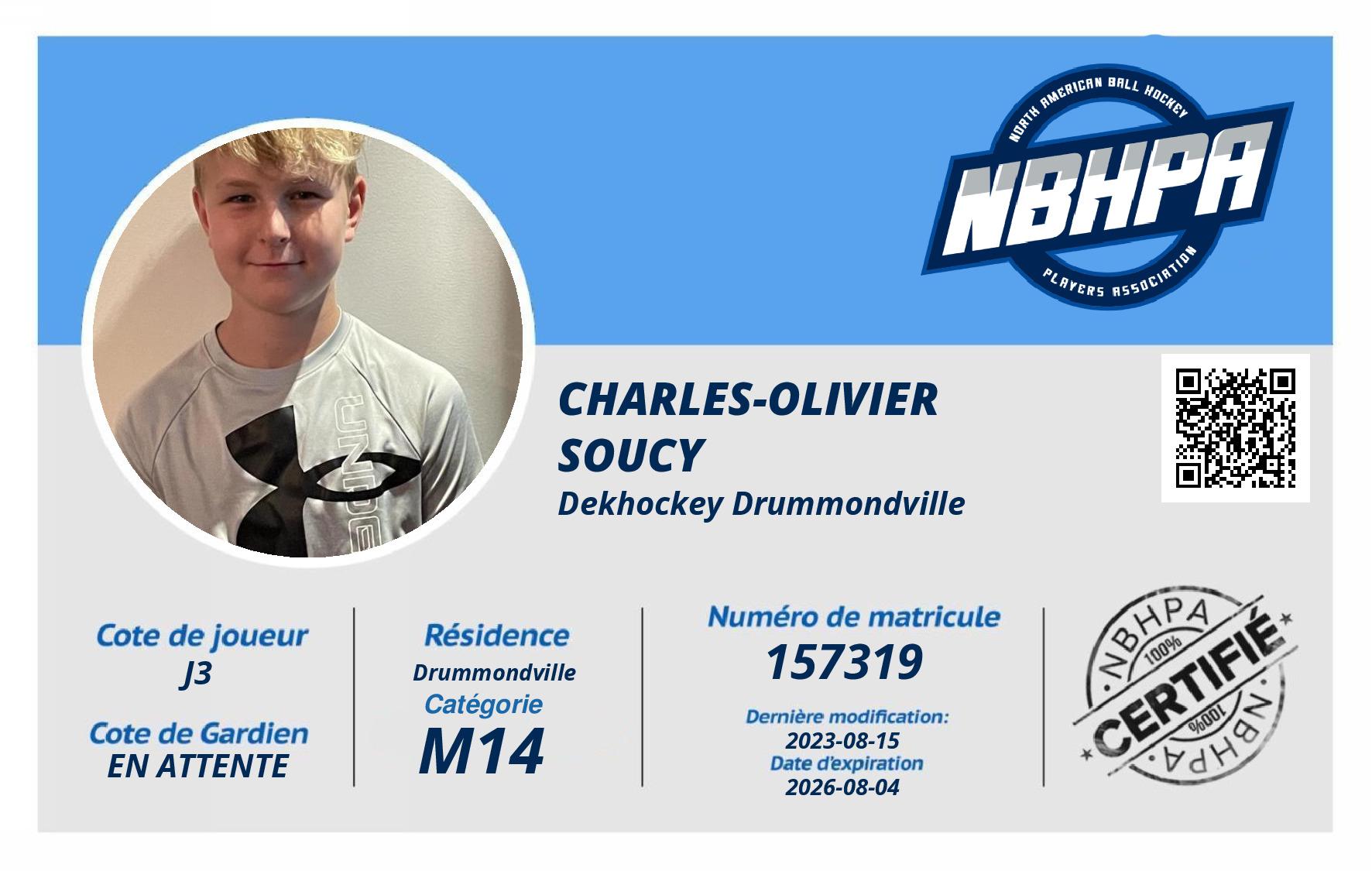 Charles-Olivier  Soucy
