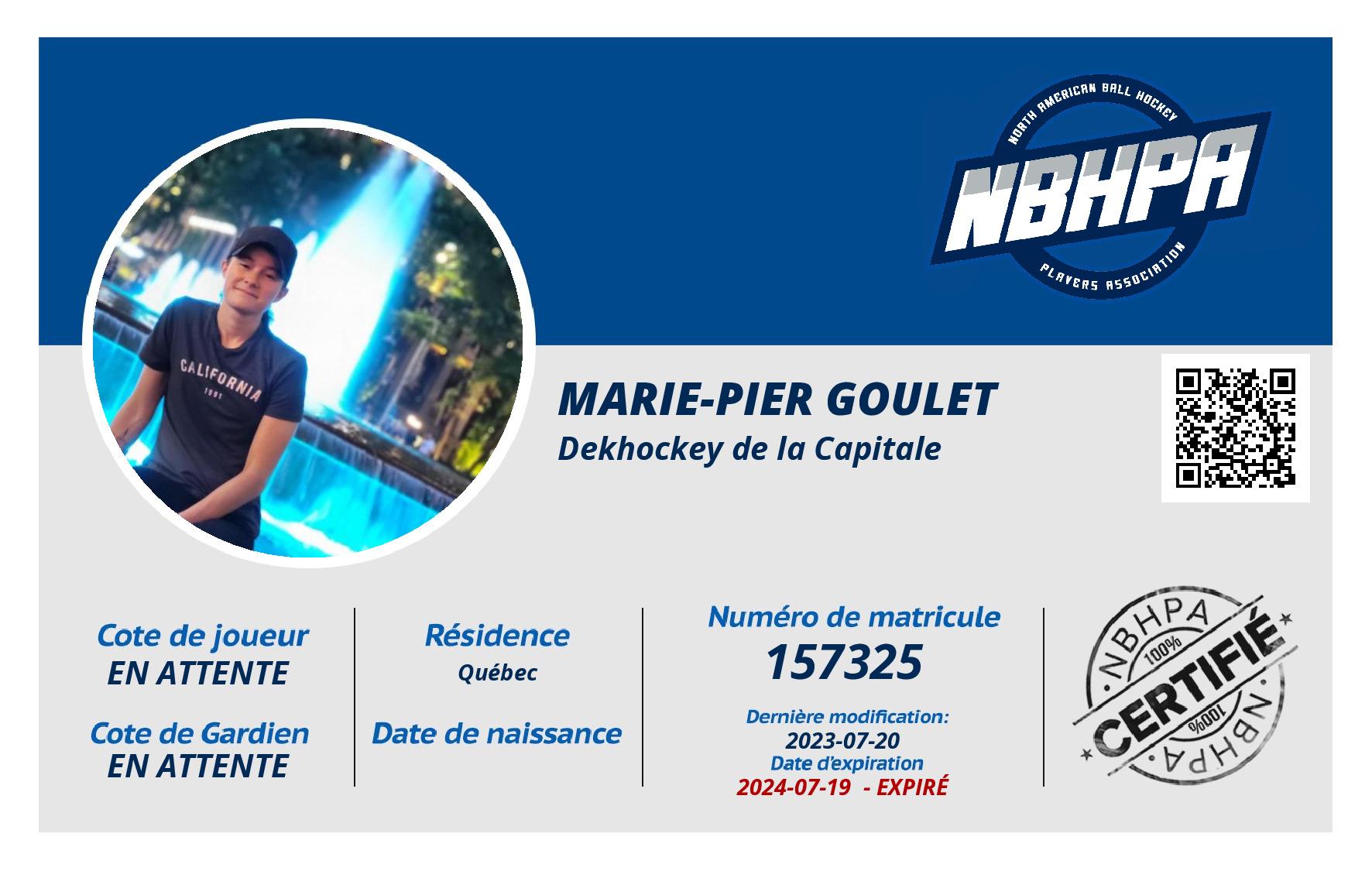 Marie-Pier Goulet