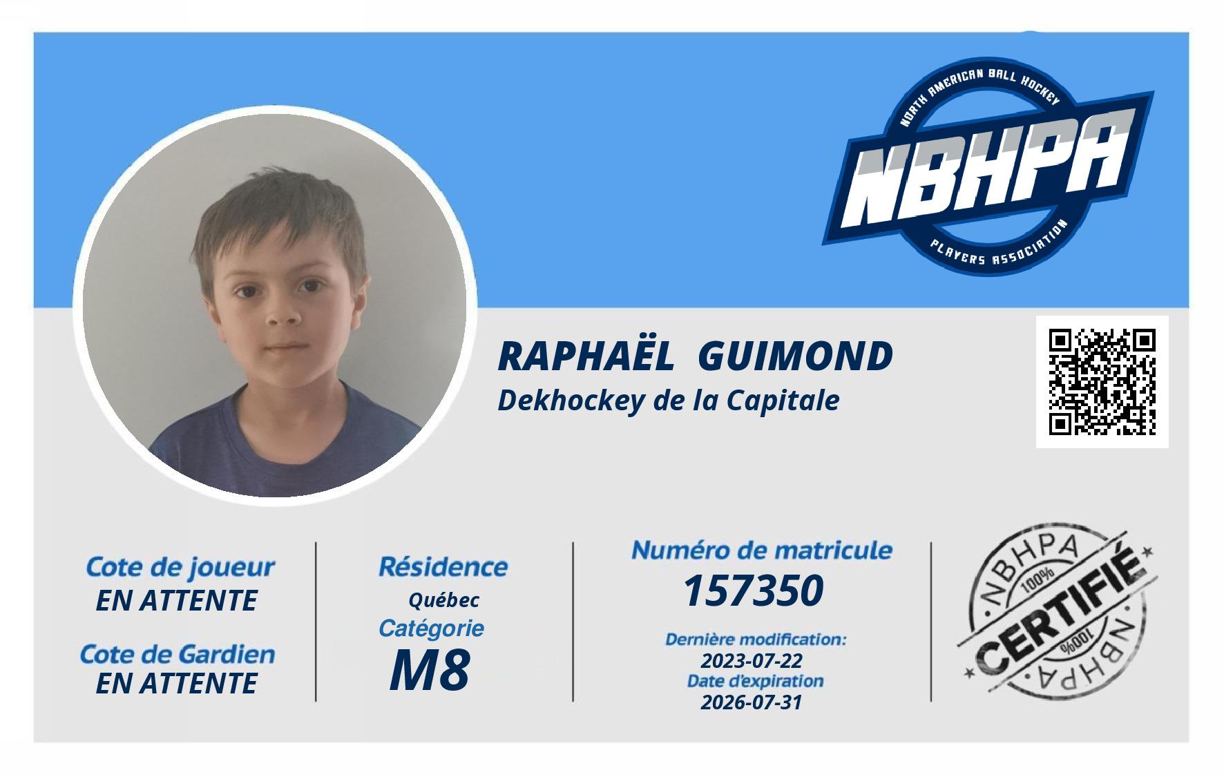 Raphaël  Guimond